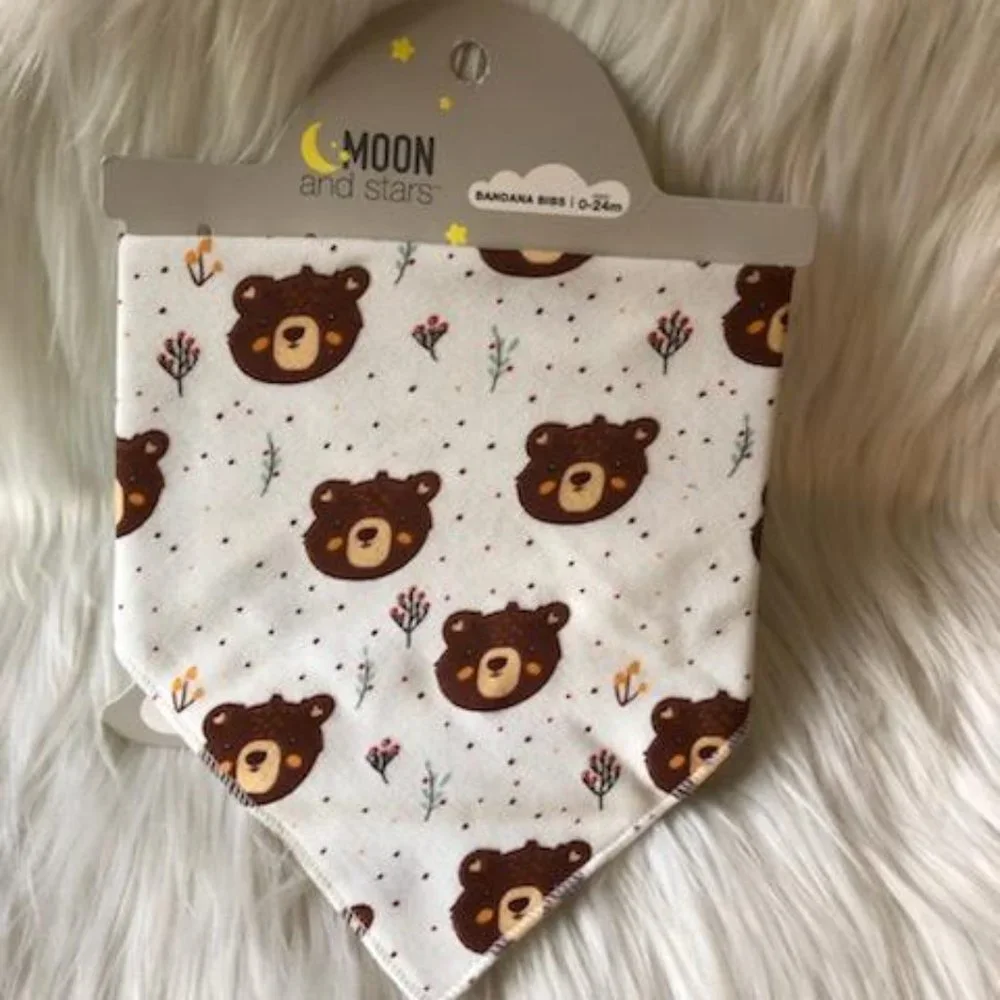 Woodland Critter Baby Onesie/Bib Set